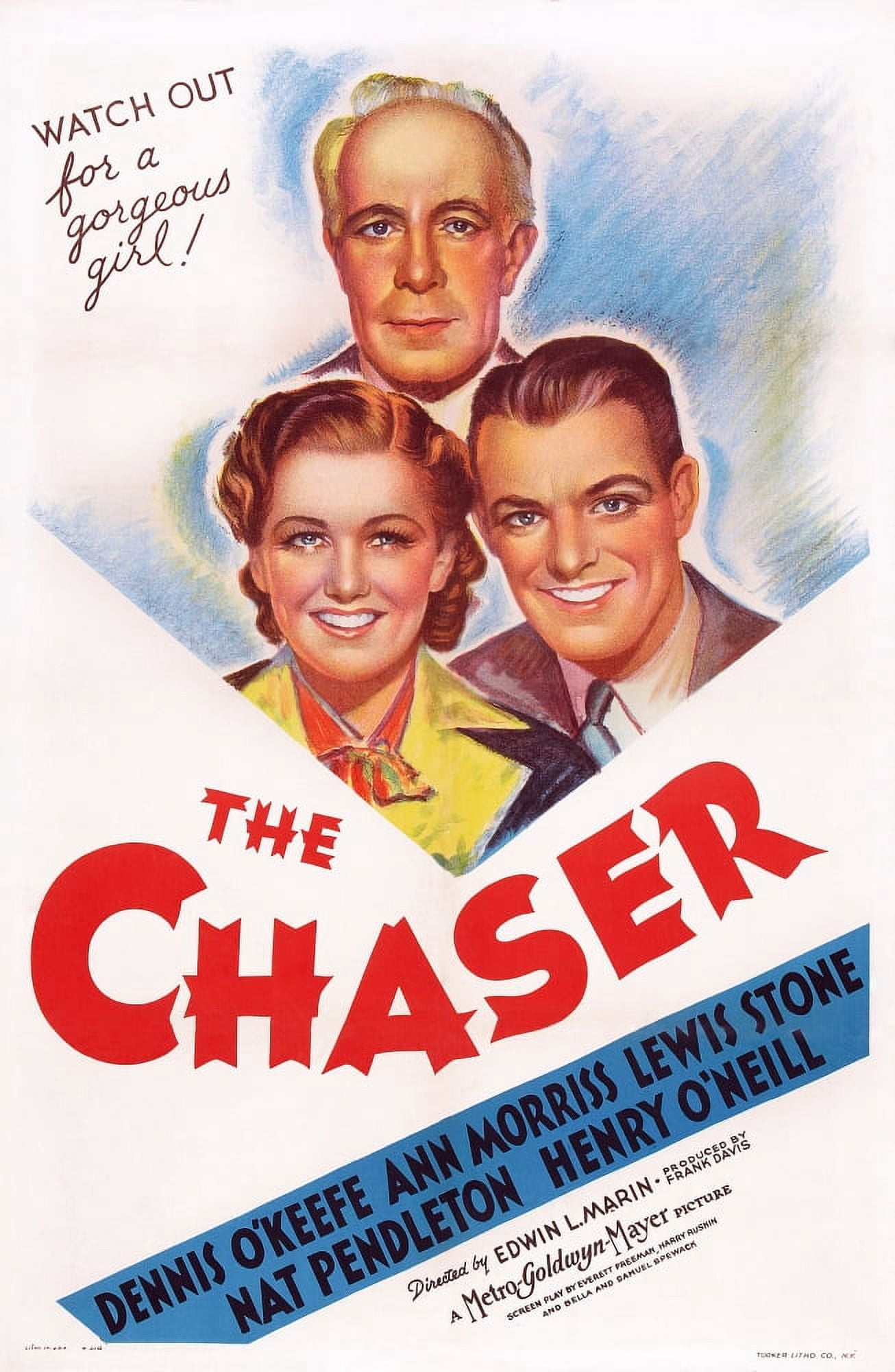 The Chaser U Canvas Art - (11 x 17)