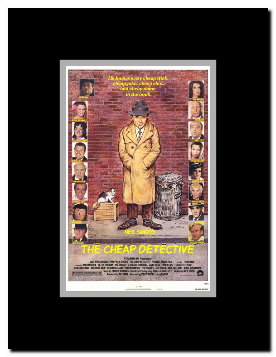 The Cheap Detective Framed Movie Poster