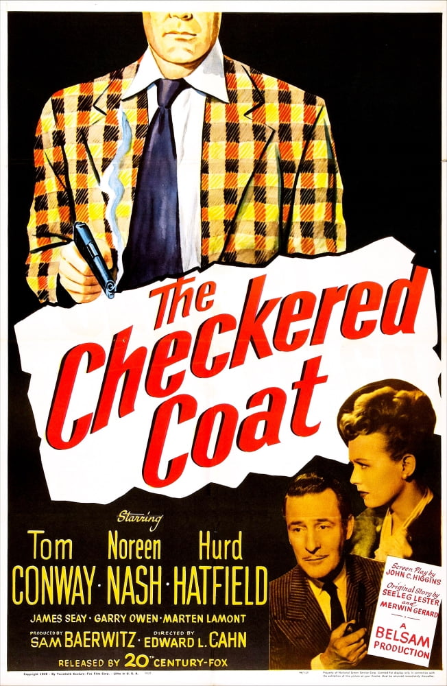 The Checkered Coat U Canvas Art - (24 x 36)
