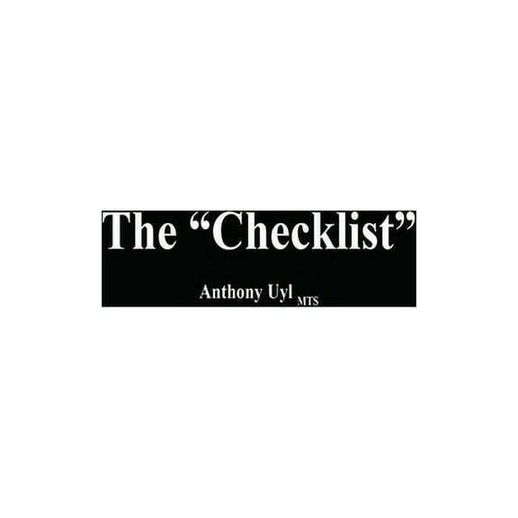 The "Checklist", (Paperback)