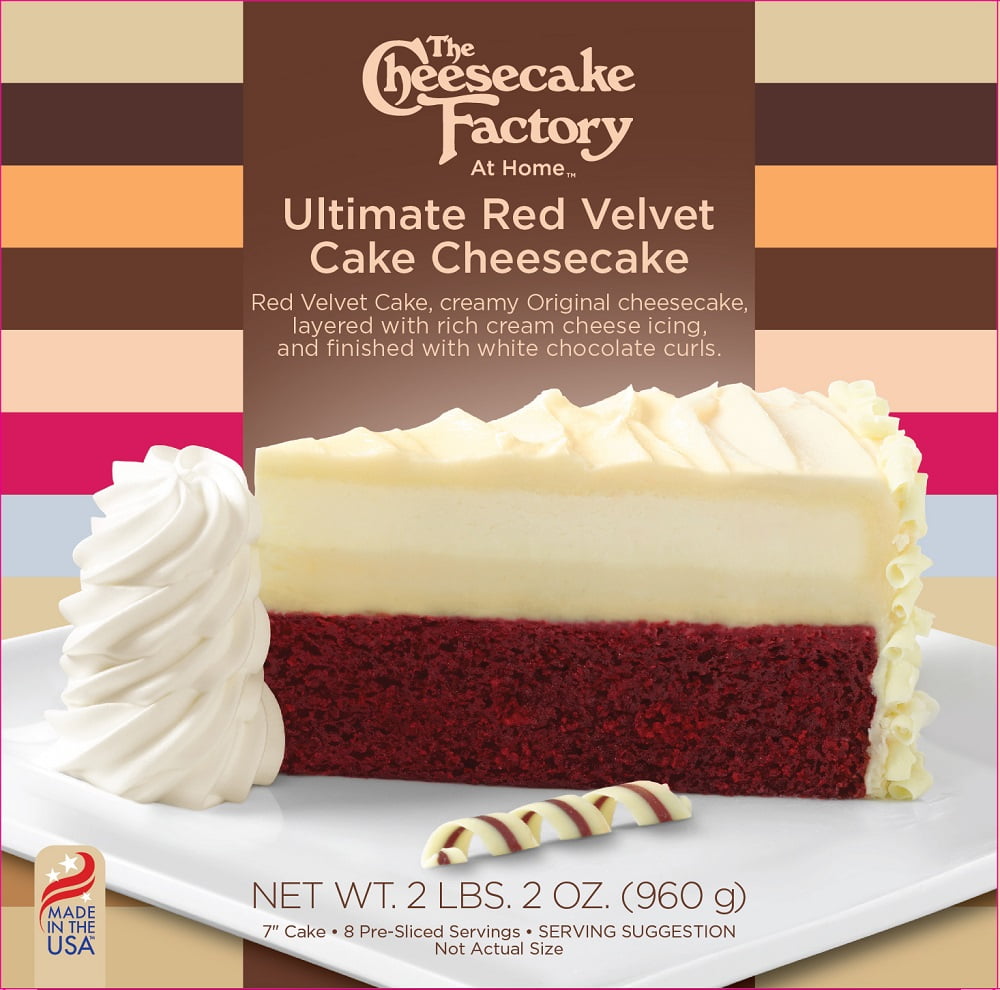 The Cheesecake Factory at Home Ultimate Red Velvet Cake Cheesecake