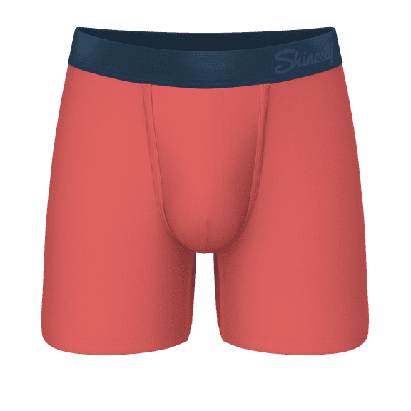 The Cherry Tomato - Shinesty Coral Red Ball Hammock Pouch Underwear  3X