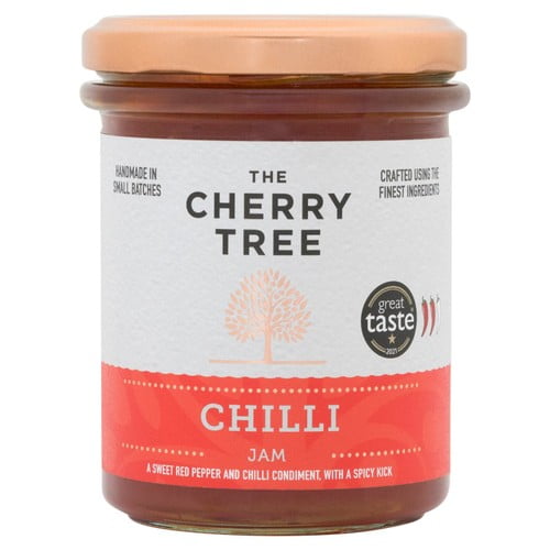 The Cherry Tree Chilli Jam 210g, British Import (Pack of 2)