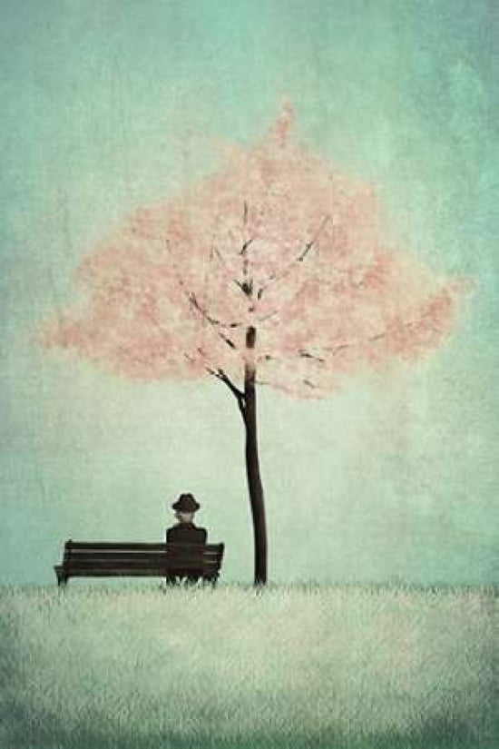 The Cherry Tree - Spring Canvas Art - Majali (24 x 36)