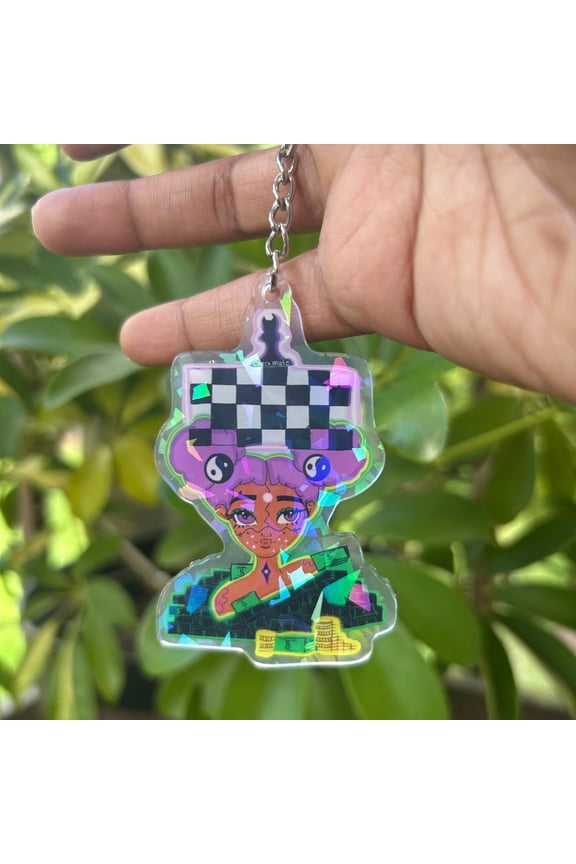 The Chess Baddie! (1 keychain)