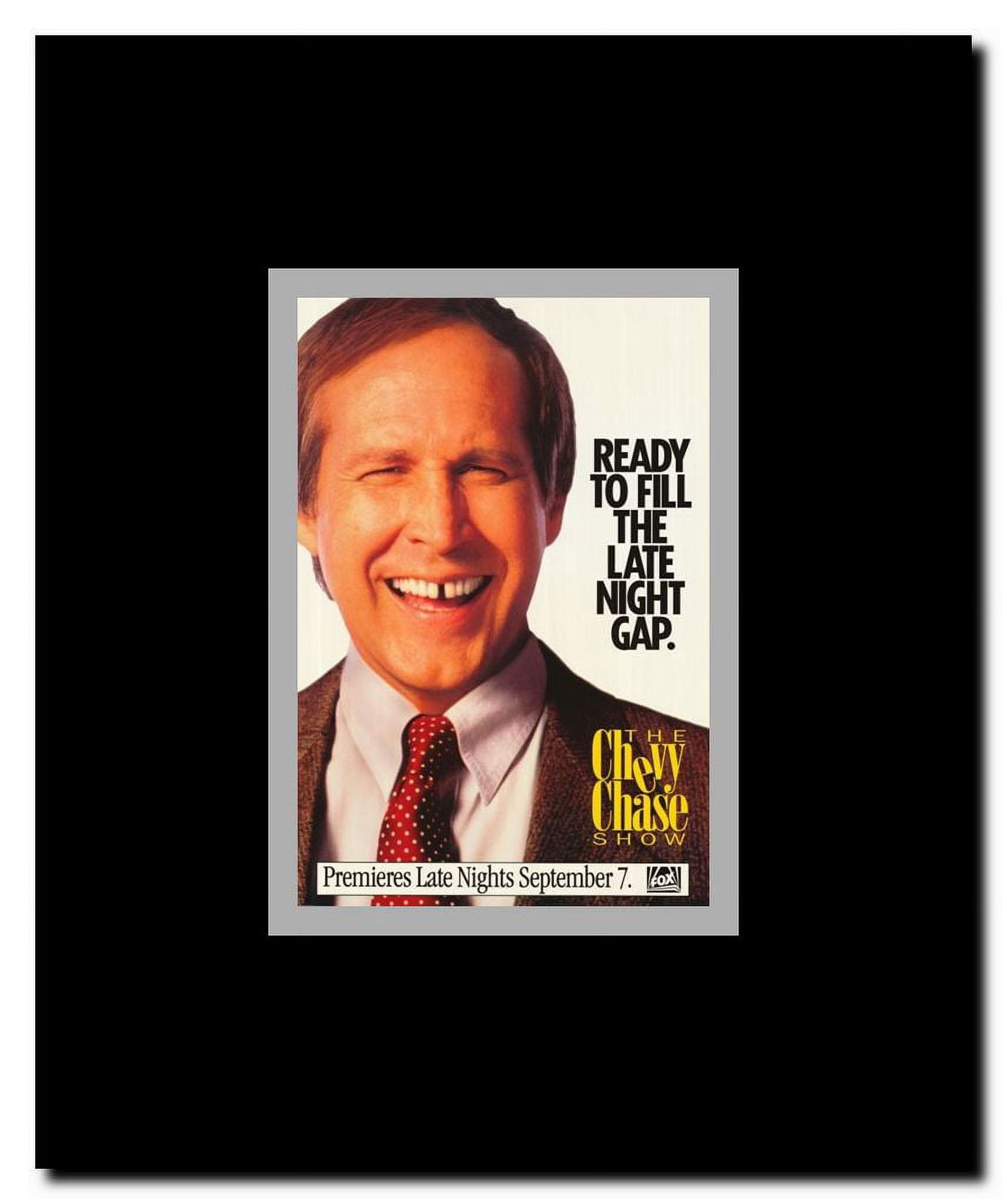 The Chevy Chase Show Framed Movie Poster
