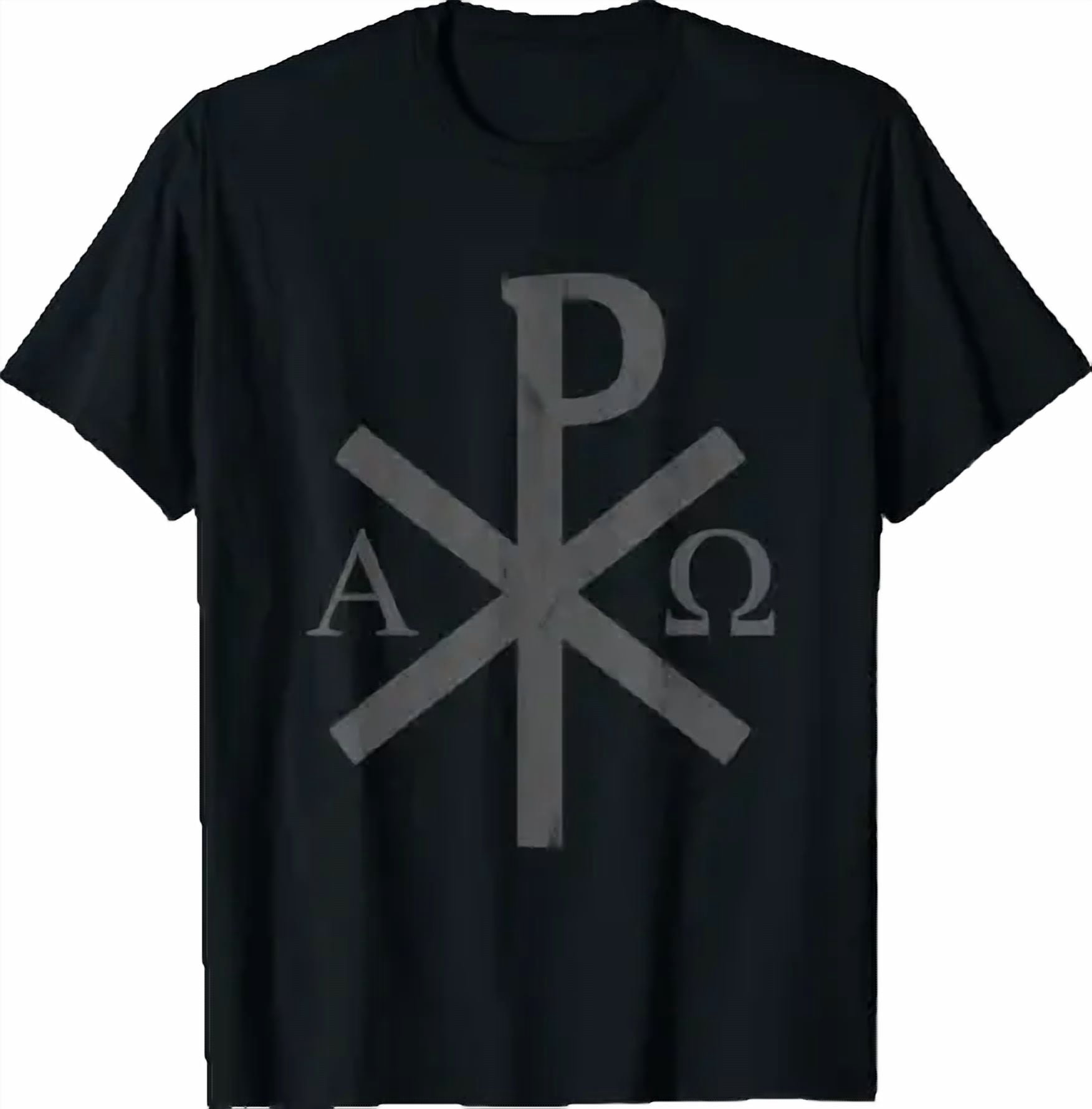 The Chi Rho Cross Jesus Christ Symbol V2 Vintage T-Shirt - Walmart.com
