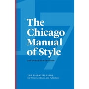 The Chicago Manual of Style, 17th Edition, Hardcover