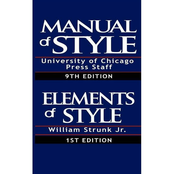 The Chicago Manual of Style & The Elements of Style, Special Edition (Paperback)