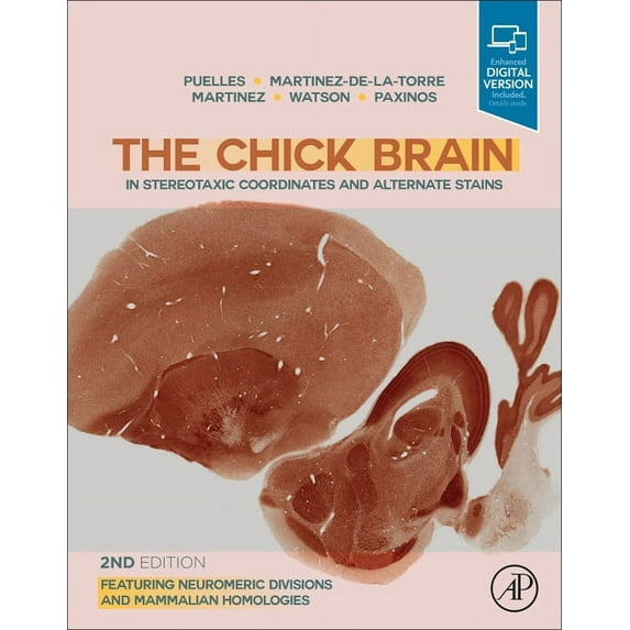 The Chick Brain in Stereotaxic Coordinates and Alternate Stains: Featuring Neuromeric Divisions and Mammalian Homologies, (Hardcover)