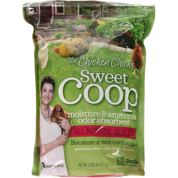 The Chicken Chick Sweet Coop, Zeolite Bedding Enhancer, 5lb Bag