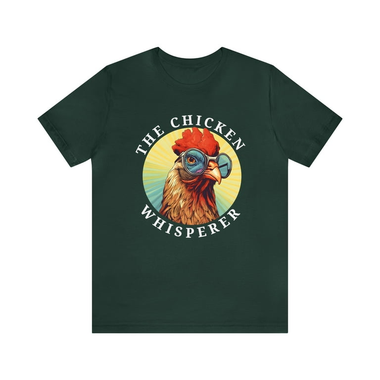 The Chicken Whisperer Funny Chicken Lover Farming T-Shirt
