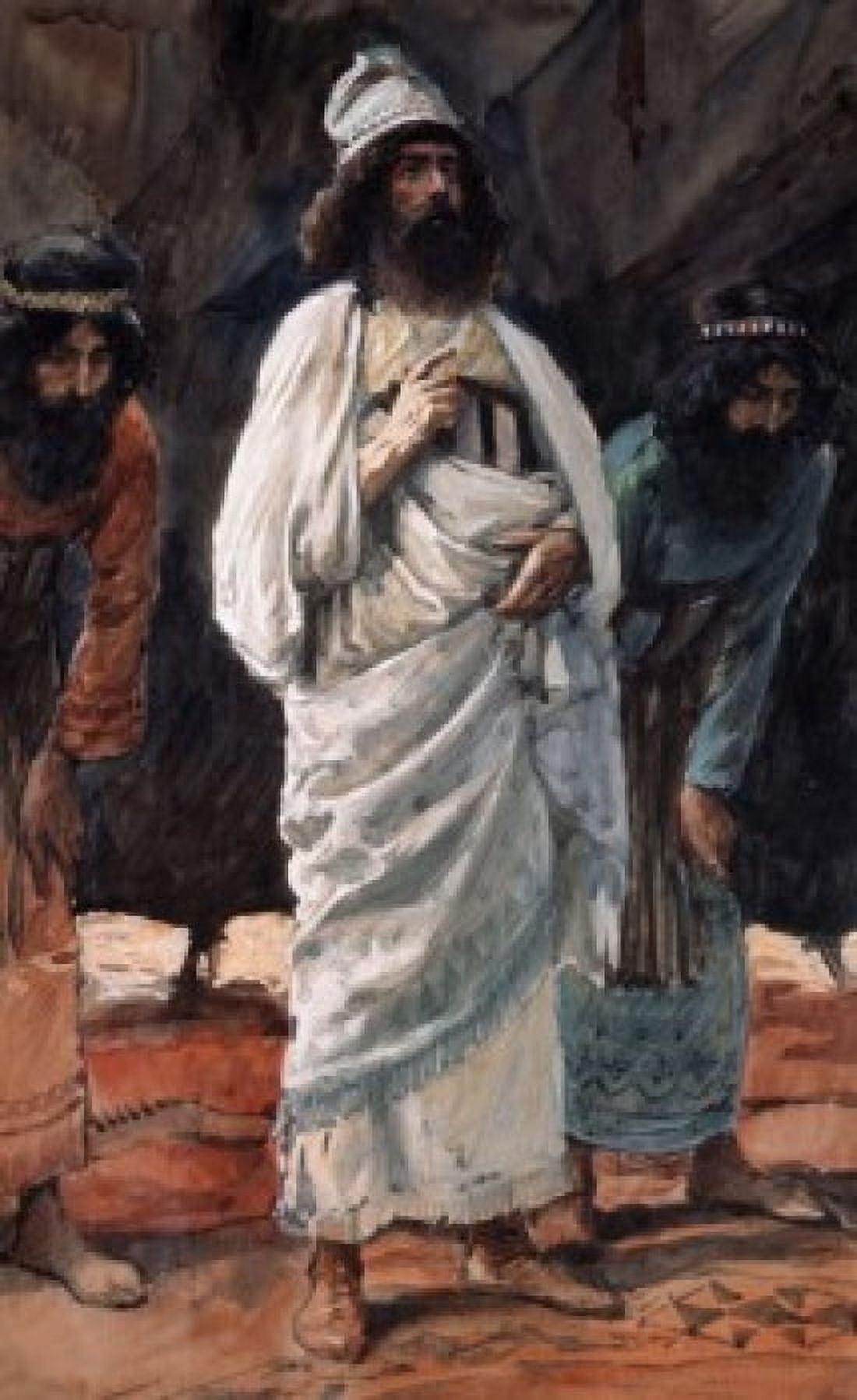 The Chiefs of the Army James Tissot (1836-1902 French) Canvas Art - James Tissot (18 x 24)