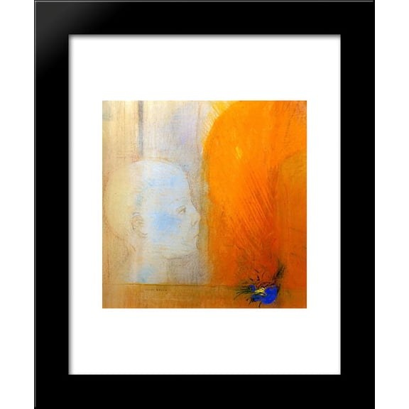 The Child 20x24 Framed Art Print by Redon, Odilon