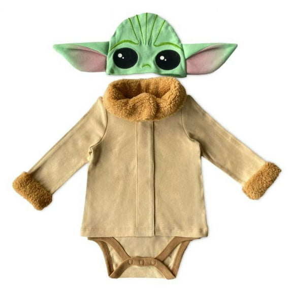 The Child Costume Bodysuit for Baby – Star Wars: The Mandalorian (Size 18-24 Months)