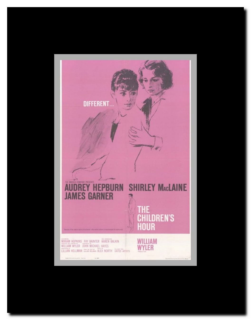 The Children's Hour Framed Movie Poster