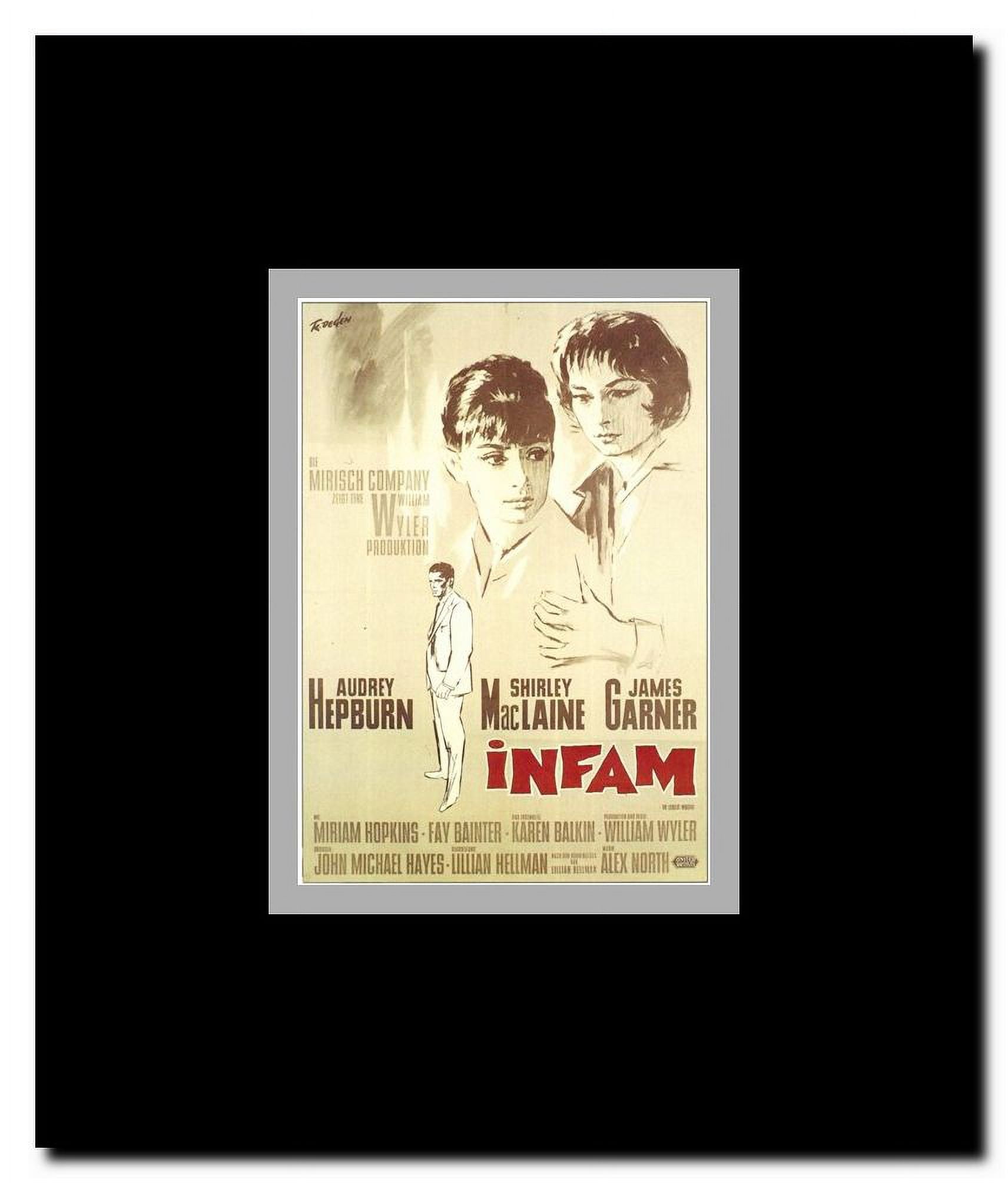 The Children's Hour Framed Movie Poster