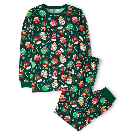 The Children's Place Unisex Adult Matching Family Pajamas Top and Jogger Pants Set, 2-Piece, Sizes XS-XXXL