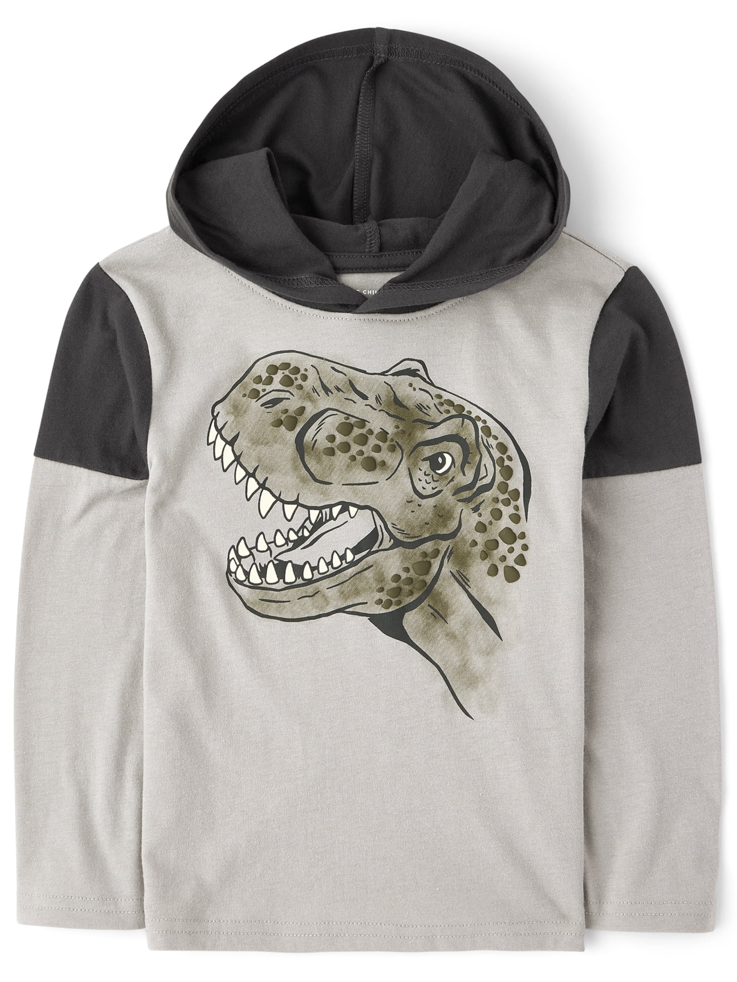 Baby And Toddler Boys Long Sleeve Graphic Hooded Top, Sizes 6M-5T