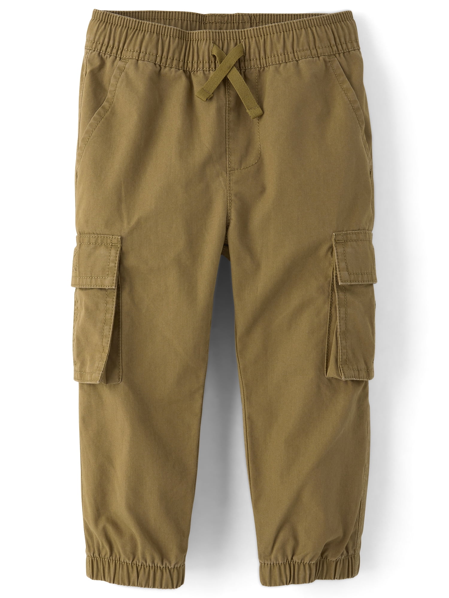 The Children's Place Baby And Toddler Boys Poplin Cargo Jogger Pants, Sizes 6M-5T