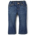 thumbnail image 1 of The Children's Place Baby And Toddler Girl's Bootcut Jeans, 1 of 3