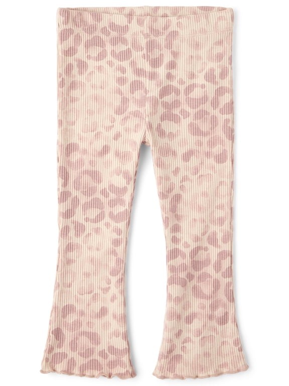 Baby And Toddler Girls Print Flare Leggings, Sizes 6M-5T