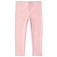 thumbnail image 1 of The Children's Place Baby And Toddler Girls Ribbed Lettuce Leggings, Sizes 6M-5T, 1 of 4
