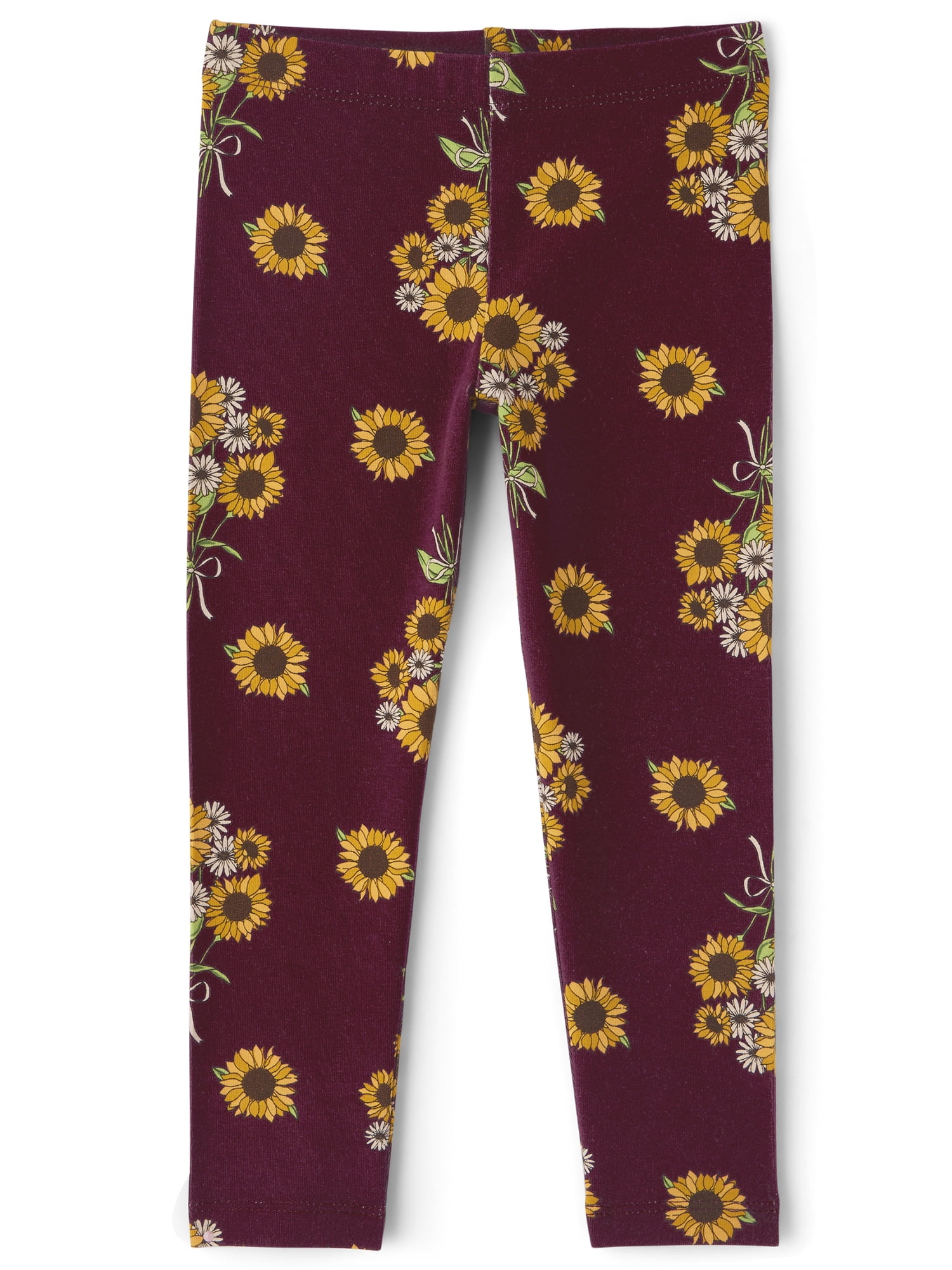 The Children's Place Baby And Toddler Girls Sunflower Leggings, Sizes 6M-5T