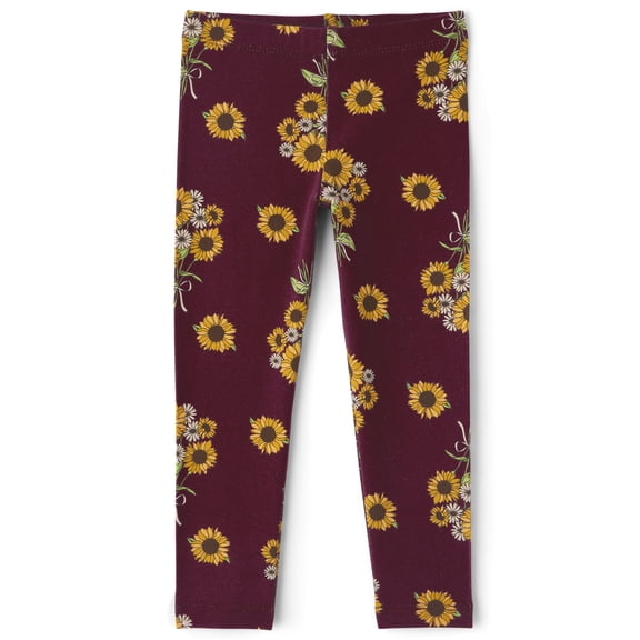 The Children's Place Baby And Toddler Girls Sunflower Leggings, Sizes 6M-5T
