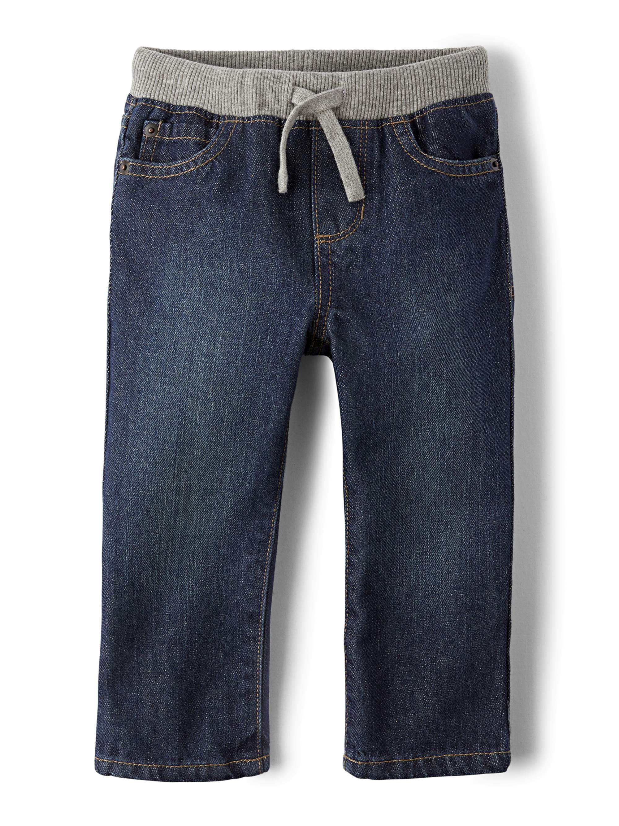 Baby Boys Straight Fit Denim Jeans, Sizes 6M-5T