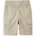 thumbnail image 1 of The Children's Place Baby Boys' and Toddler Pull on Cargo Shorts 12 Husky Sand Wash Single, 1 of 3