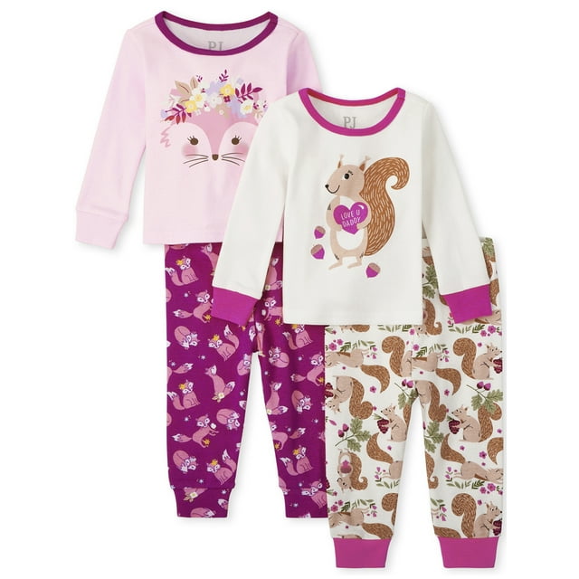 The Children's Place Baby Girl & Toddler Girl Long Sleeve and Long Leg