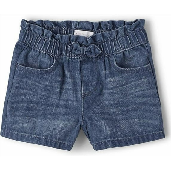 The Children's Place Baby Girls Paper Bag Waist Denim Shorts