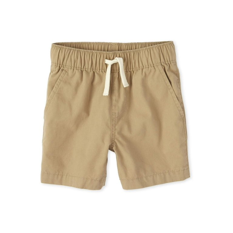 KHAKI SHORT IN CANVAS, BABY KHAKI SHORT IN CANVAS, BABY