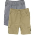 thumbnail image 1 of The Children's Place Baby & Toddler Boy's Cargo Shorts, 2-Pack, 1 of 4