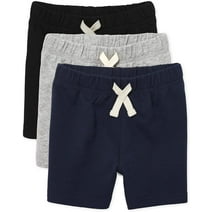 The Children's Place Baby & Toddler Boy's Pull-on Shorts, 3-Pack