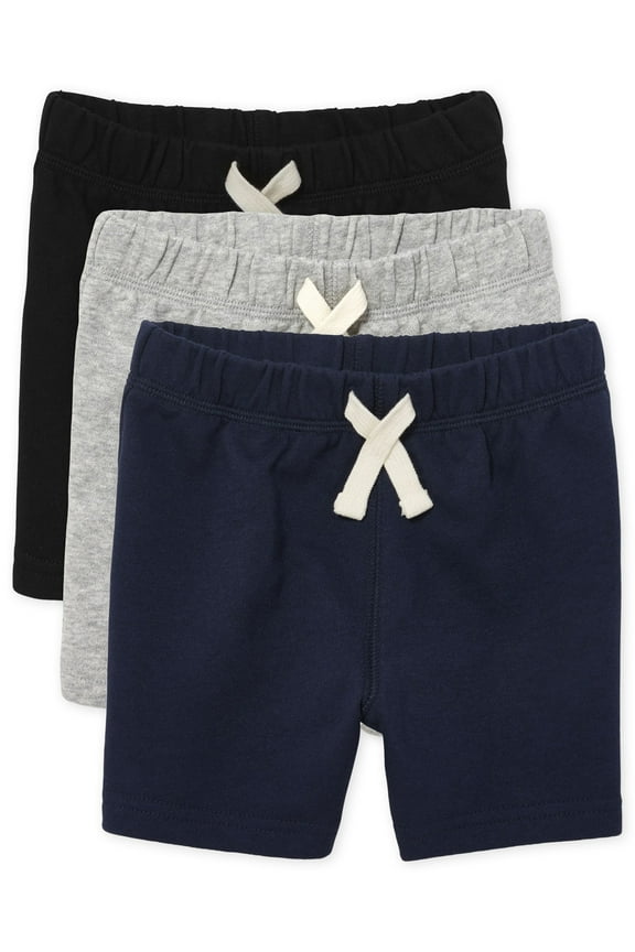 Baby & Toddler Boy's Pull-on Shorts, 3-Pack