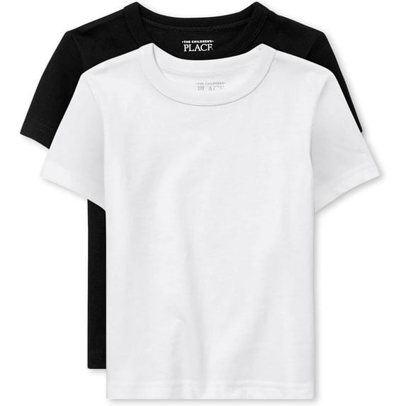 The Children's Place Baby & Toddler Boy's Short Sleeve Tee, 2-Pack