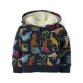 Funny Cow For Kids Men's Zip Up Hoodie