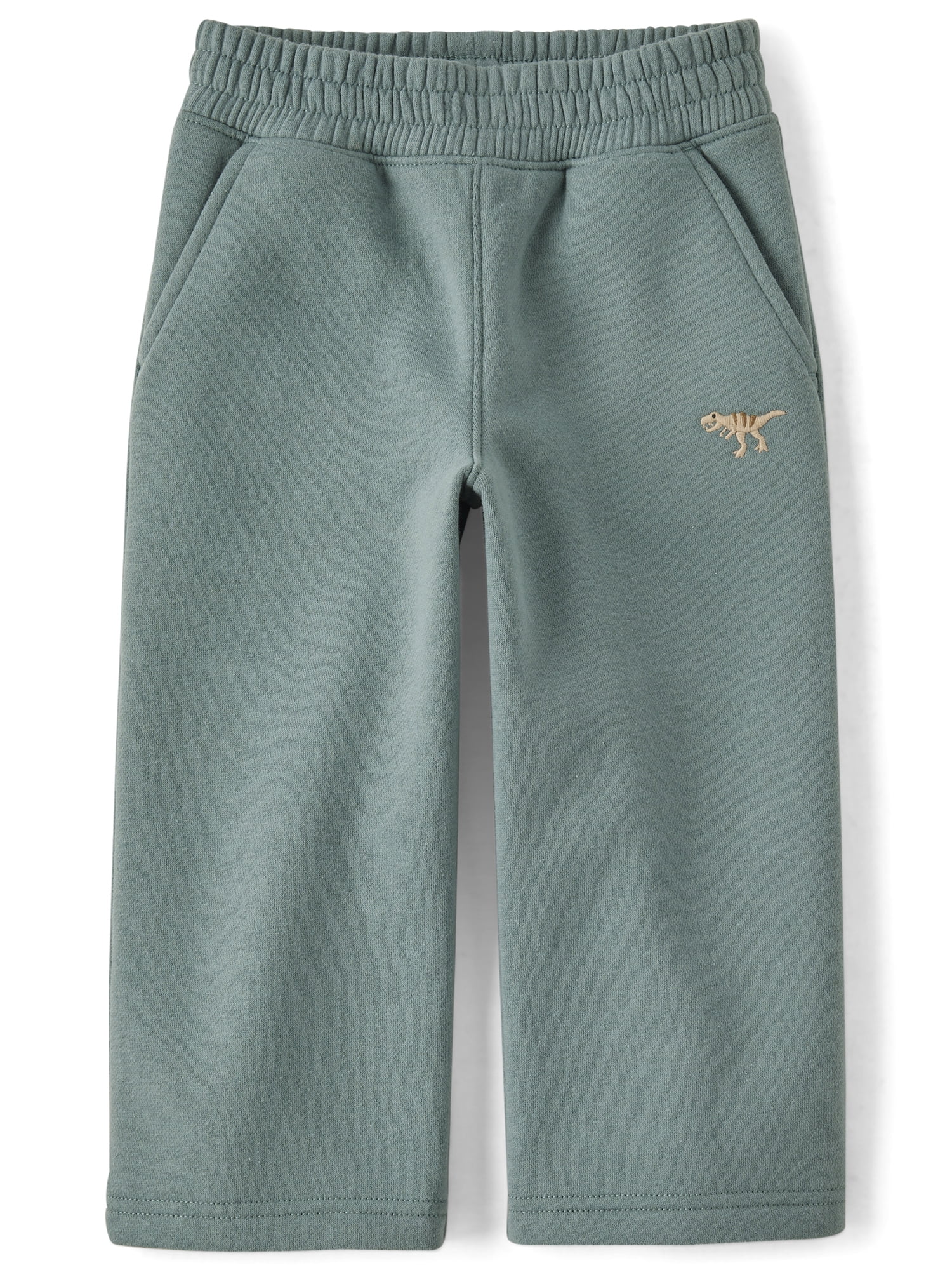 The Children's Place Baby & Toddler Boys Active Fleece Wide Leg Sweatpants, Sizes 6M-5T