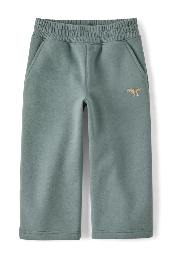 Baby & Toddler Boys Active Fleece Wide Leg Sweatpants, Sizes 6M-5T