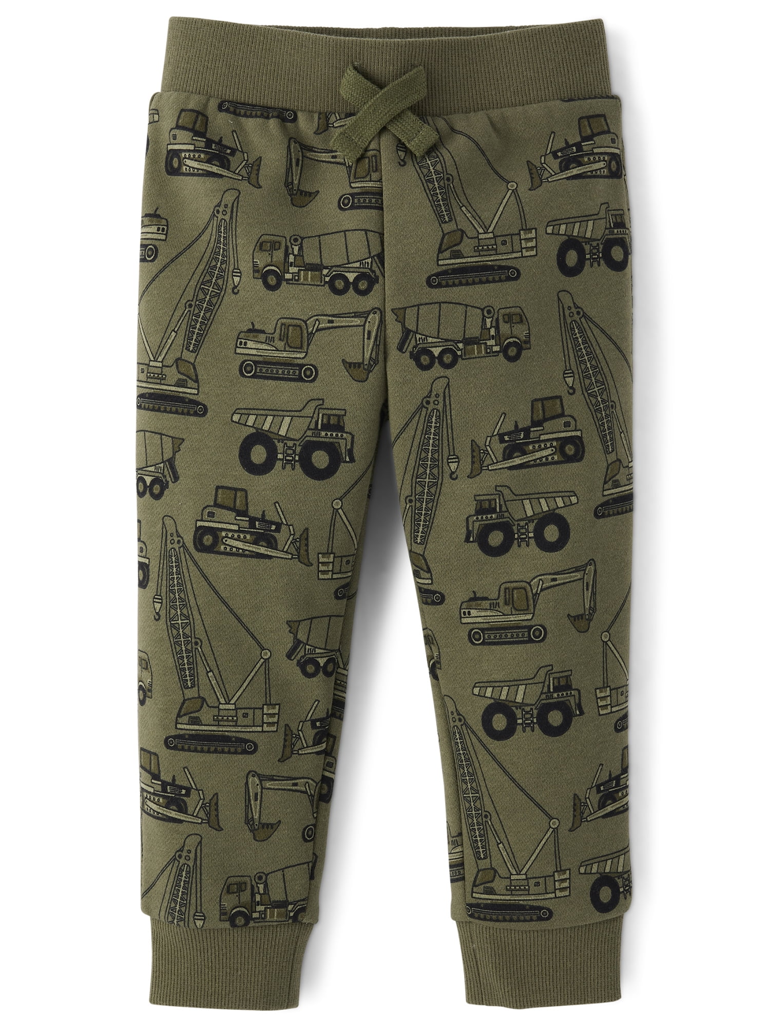 The Children's Place Baby & Toddler Boys Active Printed Fleece Jogger Pants, Sizes 6M-5T