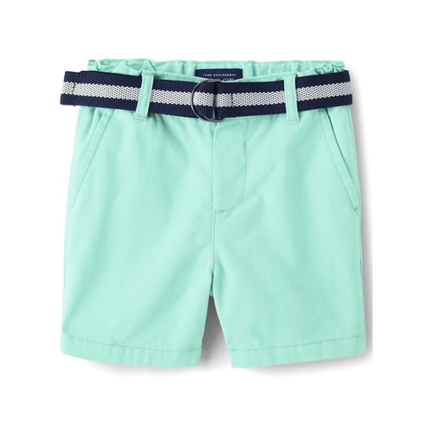 Boys Belted Chino Short, Sizes 6M-16
