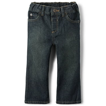 The Children's Place Baby & Toddler Boys Bootcut Denim Jeans, Sizes 6M-5T