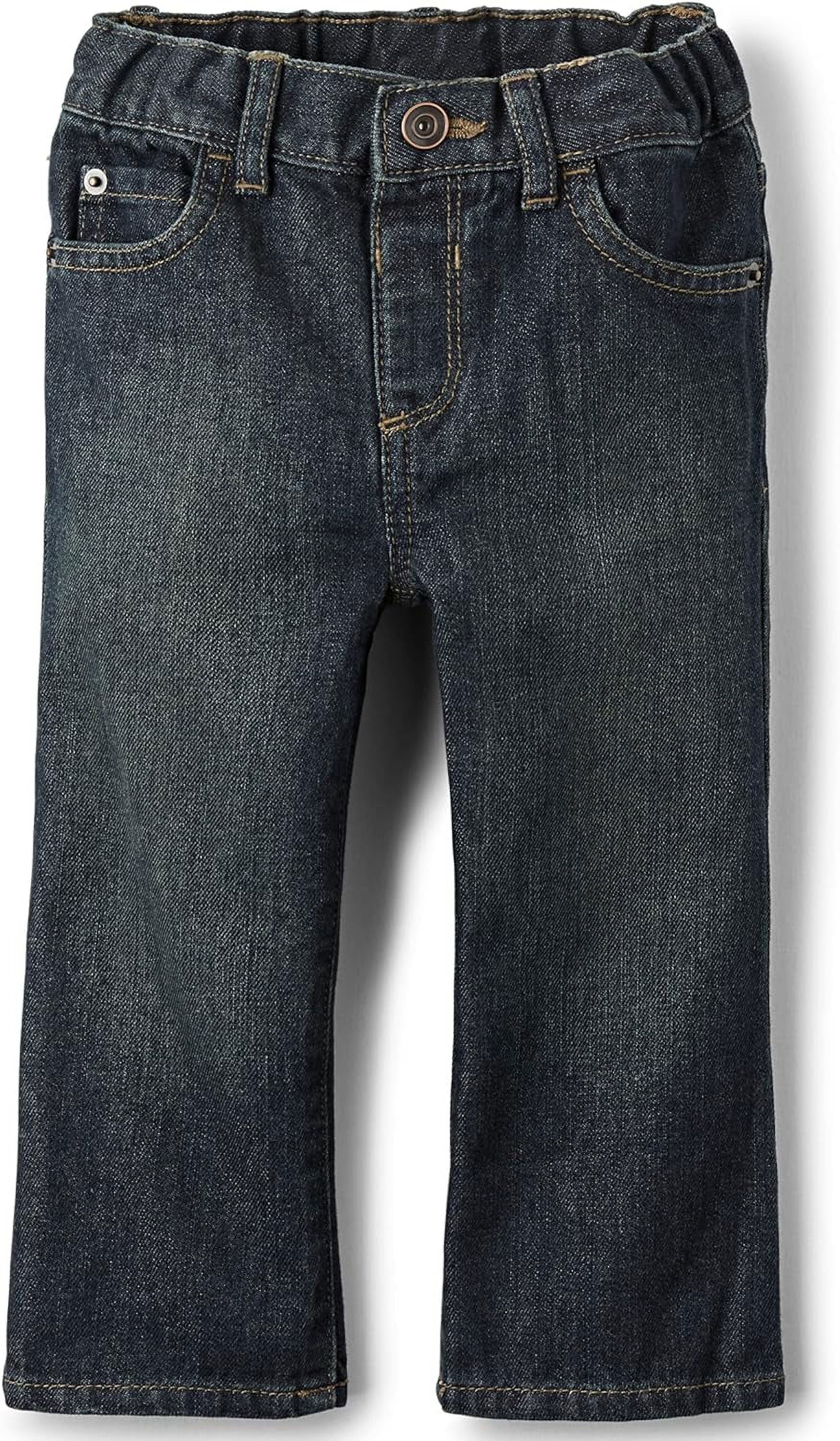 The Children's Place Baby & Toddler Boys Bootcut Denim Jeans, Sizes 6M-5T