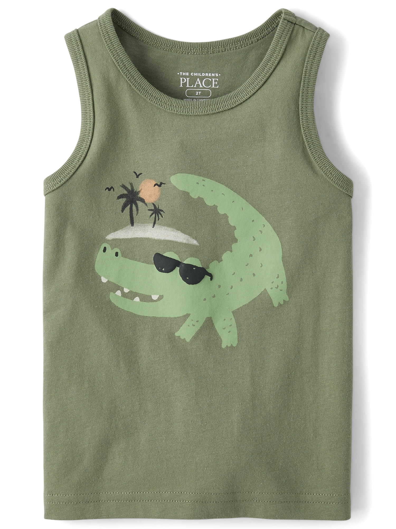 The Children's Place Baby & Toddler Boys Graphic Sleeveless Tank Top, Sizes 6M-5T
