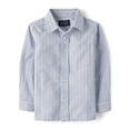 thumbnail image 1 of The Children's Place Baby & Toddler Boys Long Sleeve Oxford Button Up Shirt, Sizes 6M-5T, 1 of 3