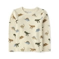 thumbnail image 1 of The Children's Place Baby & Toddler Boys Long Sleeve Printed Thermal Top, Sizes 6M-5T, 1 of 3