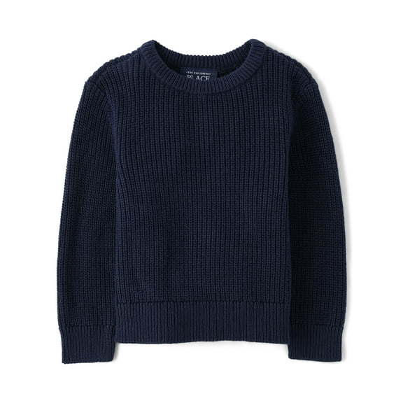 The Children's Place Baby & Toddler Boys Long Sleeve Shaker Stitch Sweater, Sizes 6M-5T
