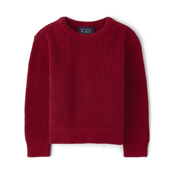 The Children's Place Baby & Toddler Boys Long Sleeve Shaker Stitch Sweater, Sizes 6M-5T
